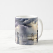 Droom Waterverf Storm Etherische Figuren Mok (Voorkant rechts)