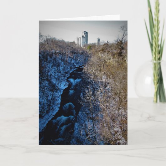 "Droom weg!" kerstkaart Kaart (Voorkant)