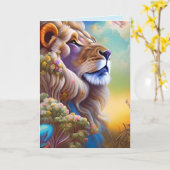 droom wenskaart kaart (Gele Bloem)