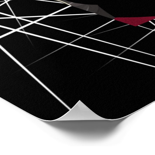 Droom Wilde Goth Meisje   Poster (Hoek)