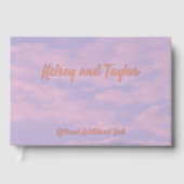 Droom Wolken Liefhebber Folieboek Gastenboek (Voorkant)