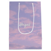 Droom Wolken Liefhebber Thema Bruidsmeisje Voorste Medium Cadeauzakje (Achterkant)