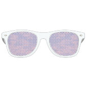 Droom Wolken Liefhebber Thema Retro Zonnebril (Voorkant)