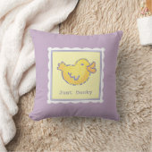Droom Yellow Eend Just Ducky Baby Lavendel Kussen (Deken)
