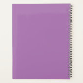 "Droom"-zin met lavendelpaarse achtergrond Planner (Achterkant)