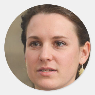 Droom zonder grenzen ronde sticker