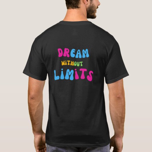 Droom zonder Grenzen T-shirt (Achterkant)
