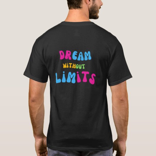 Droom Zonder Grenzen T-shirt (Achterkant)