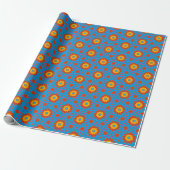 Droomachtig geometrisch inpakpapier (Uitgerold)
