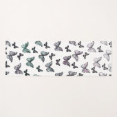 Droomachtig iriserend vlinderpatroon #1 #wall #art yogamat (Voorkant (horizontaal))