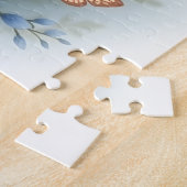 Droomachtige Bloemenkrans Fee Puzzel (Zijkant)