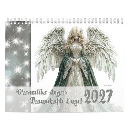 Droomachtige Engelen – Traumhafte Engel 2027 Kalender (Hoes)