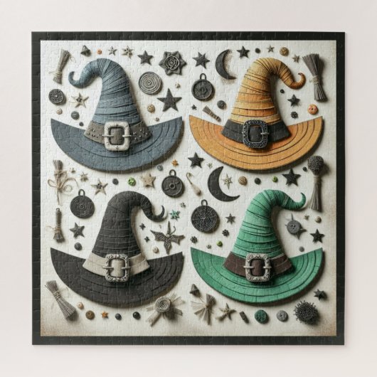 Droomachtige Heksen II Legpuzzel (Verticaal)