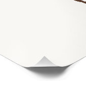 Droomachtige tedbeer piloot gepersonaliseerd perfect poster (Hoek)