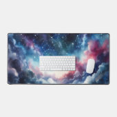 Droomachtige Waterverf Night Sky Desk Mat (Keyboard & Muis)