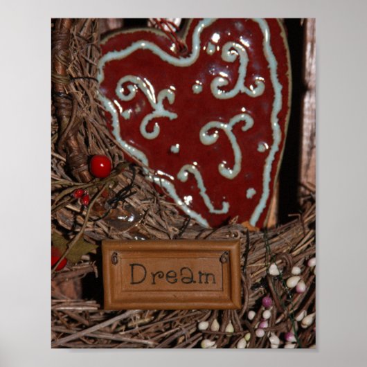 Droomafdruk Poster (Voorkant)