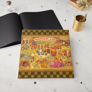 Droombeeld Alice Avonturen in Wonderland Kaart Gastenboek