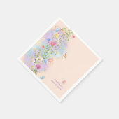 Droombeeld Bloemen Tuin Bruids Bruiloftfeest Servet (Hoek)