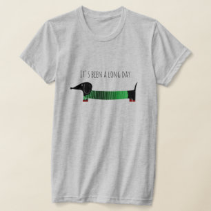 Droombeeld: lange dag met Dachshund T-shirt