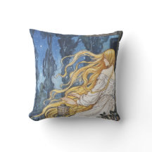 Droombeeld Sprookje Antiek Rapunzel Art Nouveau