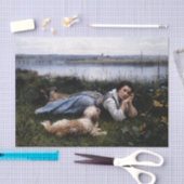 Droombeeld van Daniel Ridgway Knight Tissuepapier (Craft)