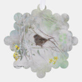 droombeeld van het land ornament kaart (Voorkant)