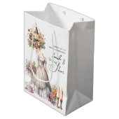 Droombeeld Victoriaanse Trouwjurk Bruidsdouche Medium Cadeauzakje (Voorkant Gekanteld)