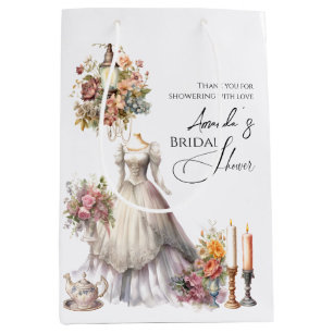 Droombeeld Victoriaanse Trouwjurk Bruidsdouche Medium Cadeauzakje