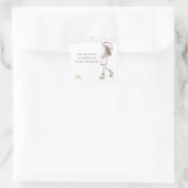 Droombeeld Zwangere Moeder Baby Shower Sticker (Tas)