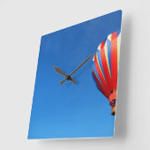 Droombeeldige Luchtballon Vierkante Klok (Hoek)