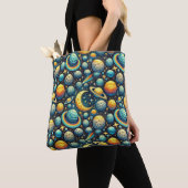 Droombeeldige ruimte scène tote bag (Dichtbij)