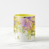 Droombestrijder met kat | Volg uw dromen Mok (Midden)