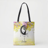 Droombestrijder met kat | Volg uw dromen Tote Bag (Voorkant)