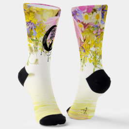 Droombestrijder met kat | Volg uw droomgebruik Sokken