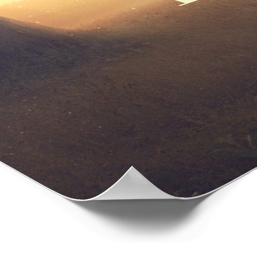 droombijtende boomluiden Welkomstteken bruiloft Poster (Hoek)