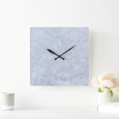 Droomblauwe wandklok (Huis)