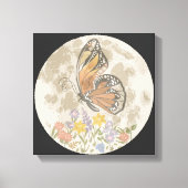 Droombloem Maan Canvas Afdruk (Voorkant)