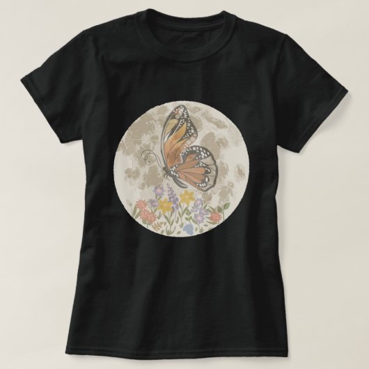 Droombloem Maan T-shirt (Design voorkant)