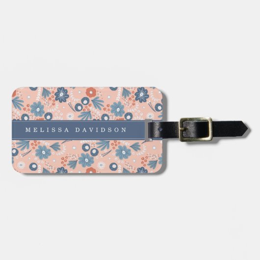 Droombloemen Bagage Label (Voorkant horizontaal)