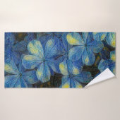 Droombloemen in de kunststijl Vincent Van Gogh. Ar Badhanddoek (Badhanddoek)