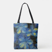 Droombloemen in de kunststijl Vincent Van Gogh. Ar Tote Bag (Achterkant)