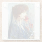 Droomboek van Alice Pike Barney Glazen Onderzetter (Achterkant)