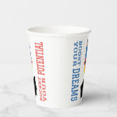 Droombooster en potentiële raket papieren bekers (Rechts)