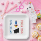 Droombooster en potentiële raket papieren bordje (Feest)