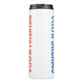 Droombooster en potentiële raket thermosbeker (Achterkant)