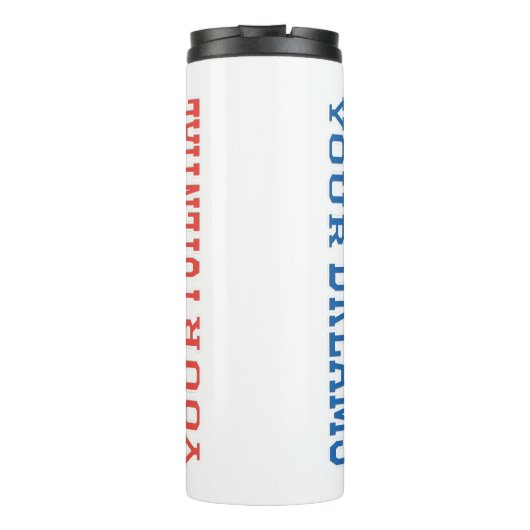 Droombooster en potentiële raket thermosbeker (Achterkant)