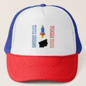 Droombooster en potentiële raket trucker pet (Voorkant)