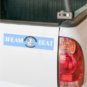 Droomboot - Dollars voor droombumper sticker (Op Truck)