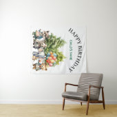 Droombos Verjaardag met Waterverf Wandkleed (In Situ (horizontaal))