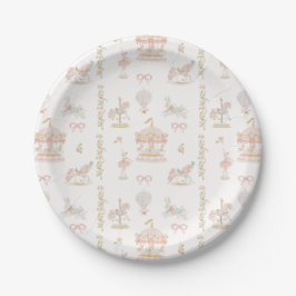 Droomcarrousel Baby Shower Bord